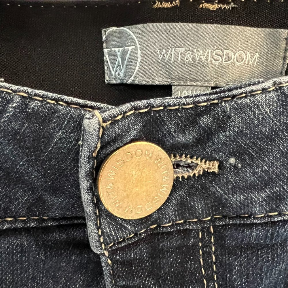 Wit and Wisdom blue jeans
